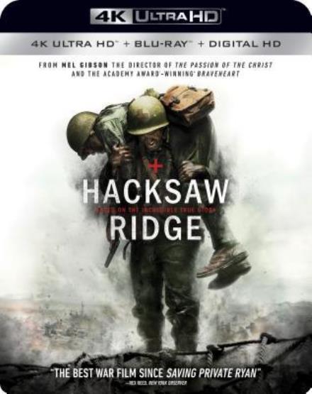 Cover for Hacksaw Ridge (4K Ultra HD) (2017)