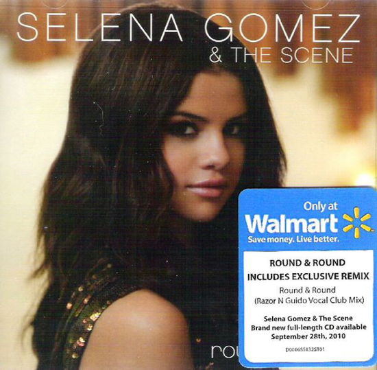 Cover for Selena Gomez (CD Single) · Round &amp; Round (2 versions) (CD) (2015)