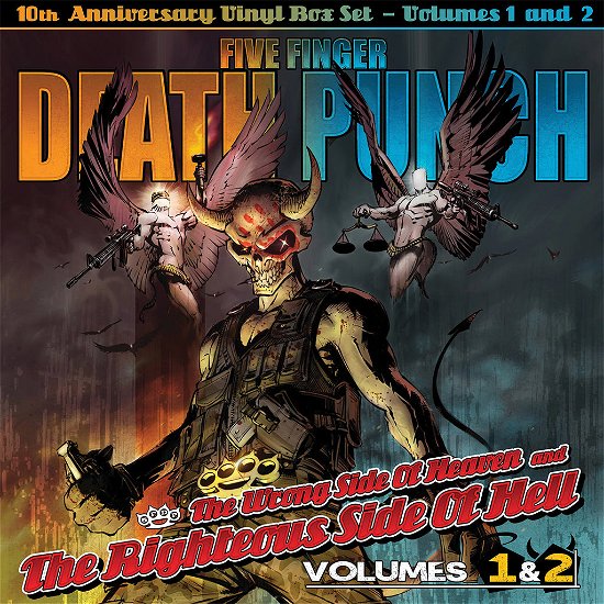 The Wrong Side of Heaven Vol. 1 + 2 (6lp Box) - Five Finger Death Punch - Muziek - PROSPECT PARK - 0061297843572 - 1 december 2023