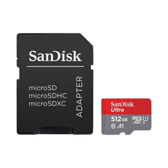 SanDisk Speicherkarte microSDXC Ultra 512 GB - SanDisk - Muu - Sandisk - 0619659200572 - 