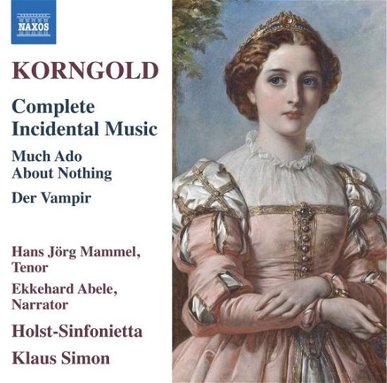 Cover for Holst Sinfonietta / Simon · Erich Wolfgang Korngold: Complete Incidental Music - Much Ado About Nothing / Der Vampir (CD) (2022)