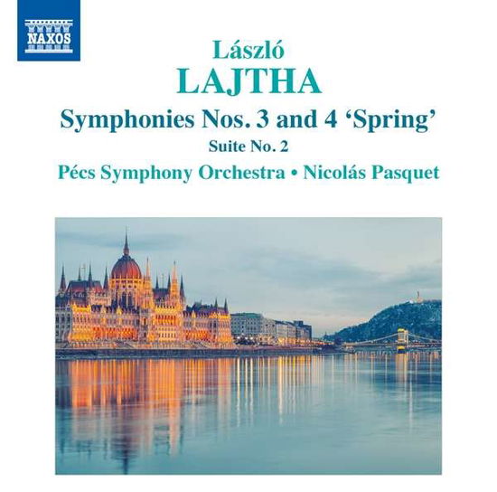 Cover for Pecs Sopasquet · Lajthasymphonies Nos 3 4 Springsuite (CD) (2017)