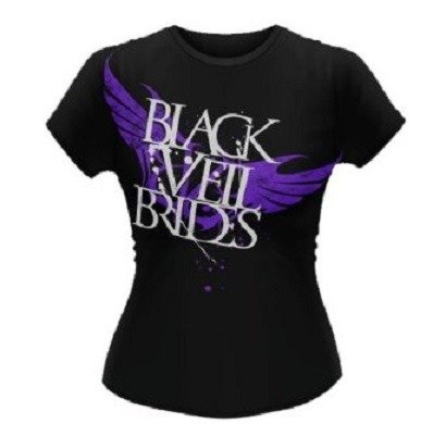 Big Wings Girlie / Black - Black Veil Brides =t-shir - Fanituote - PHDM - 0803341382572 - maanantai 11. helmikuuta 2013
