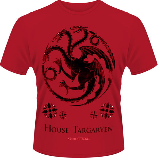 Cover for Game of Thrones · House of Targaryen (T-shirt) [size XL] [Red edition] (2014)