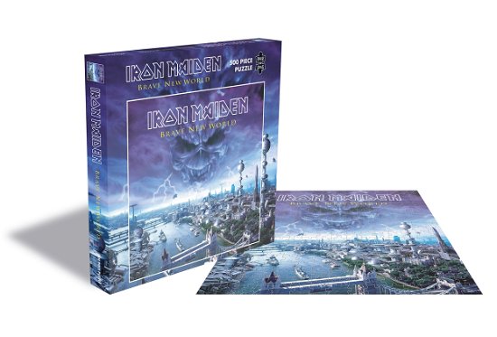 Brave New World 500 Piece Puzzle - Iron Maiden - Bøger - General Merchandise - 0803341522572 - 2024