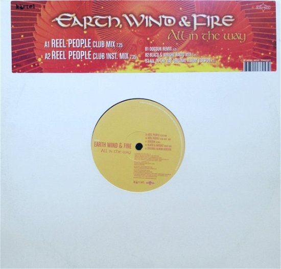 Cover for Earth, Wind &amp; Fire · All In The Way (LP) (2019)
