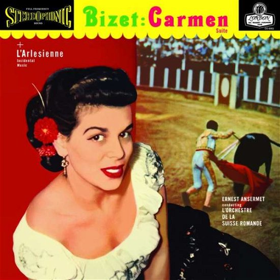 Cover for Ernest Ansermet · Bizet: Carmen &amp; L'arlisienne Suite (LP) [Limited edition] (2019)