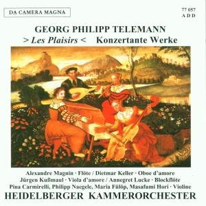 Les Plaisirs-konzertante Werke - Telemann / Lucke - Música - DCAM - 4011563770572 - 2012