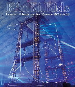 Cover for Kinki Kids · Concert - Thank You for 15 Years 2012-2013 (Blu-ray) [Japan Import edition] (2013)