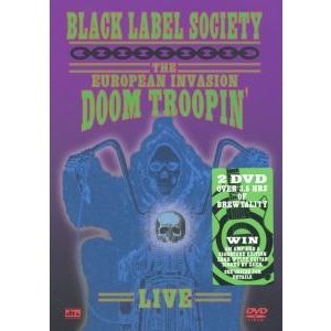 Cover for Black Label Society · Doom Troopin - the European Invasion (DVD) (2018)