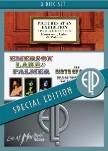Cover for Emerson Lake &amp; Palmer · Isle of Wight / Pictures / Montreu (DVD) (2017)