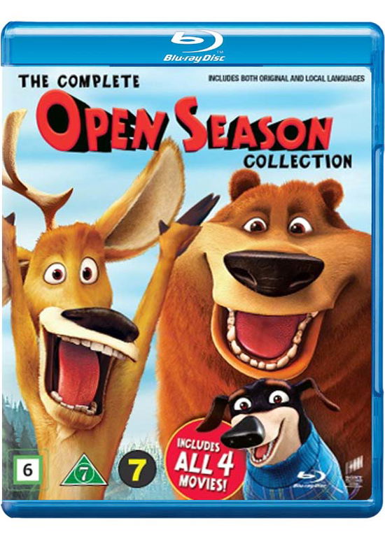 Den Komplette Samling / The Complete Collection - Open Season - Elokuva - Sony - 5051162361572 - perjantai 8. huhtikuuta 2016