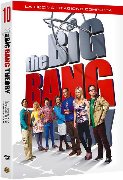 Cover for Kaley Cuoco,johnny Galecki,jim Parsons · Big Bang Theory (The) - Stagione 10 (DVD) (2017)