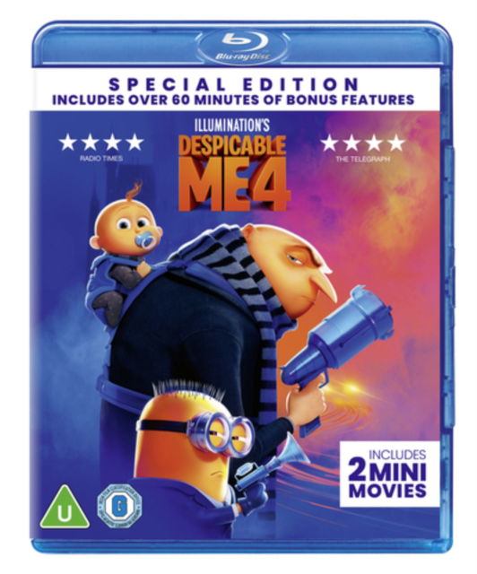 Cover for Despicable Me 4 (Blu-ray) (2024)