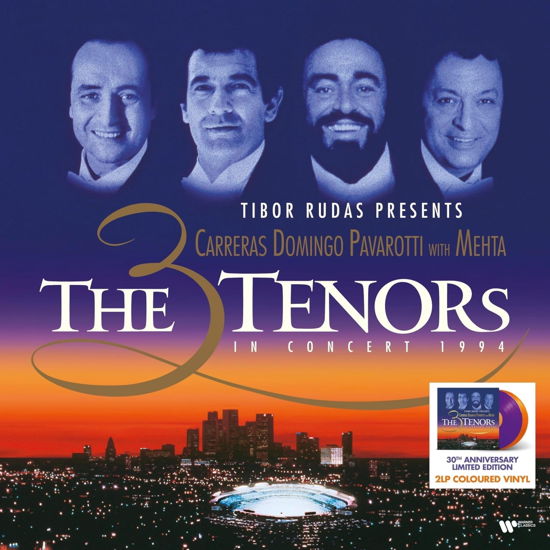 The 3 Tenors In Concert 1994 - Carreras Domingo Pavarotti - Música - WARNER CLASSICS - 5054197948572 - 14 de junho de 2024