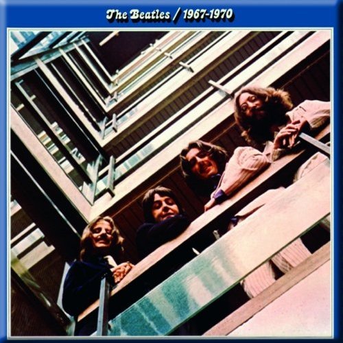 Cover for The Beatles · The Beatles Fridge Magnet: Blue Album (Magnet) (2014)