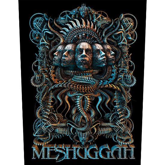 Meshuggah Back Patch: 5 Faces - Meshuggah - Koopwaar - PHD - 5055339789572 - 19 augustus 2019