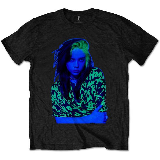 Cover for Billie Eilish · Billie Eilish Unisex T-Shirt: Press Photo (T-shirt) [size S] [Black - Unisex edition]