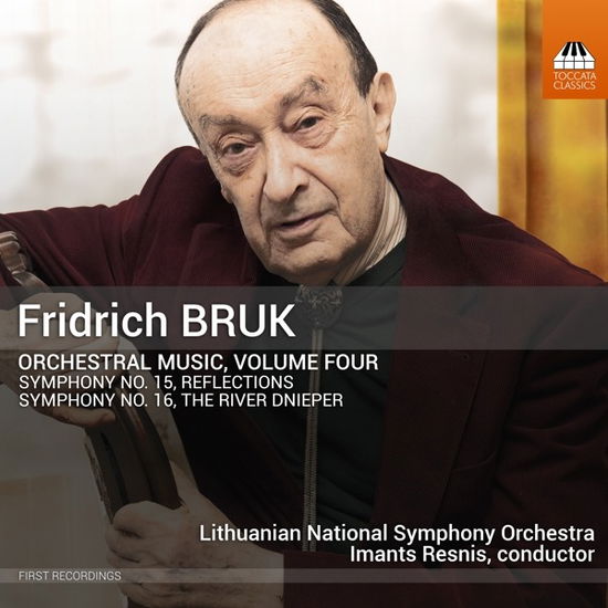 Cover for Lithuanian National Symphony Orchestra · Bruk: Orchestral Music Vol. 4 (CD) (2023)