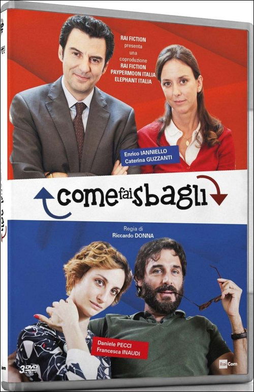 Cover for Guzzanti C.,Inaudi,Spata,Caprio,Ciavarro,Goggi,Sol · Come Fai Sbagli Box Set Dvd Italian Import (DVD) (2016)