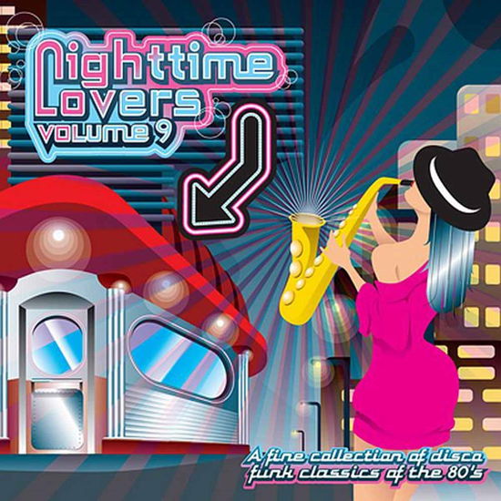 Cover for Nighttime Lovers 9 / Various (CD) (2008)