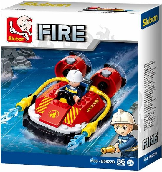 Cover for Sluban · Fire Small Fireboat 90pcs (MERCH)
