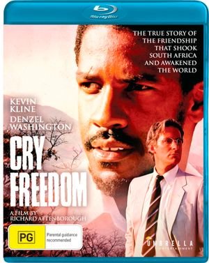 Cover for Cry Freedom (Blu-ray) (2019)