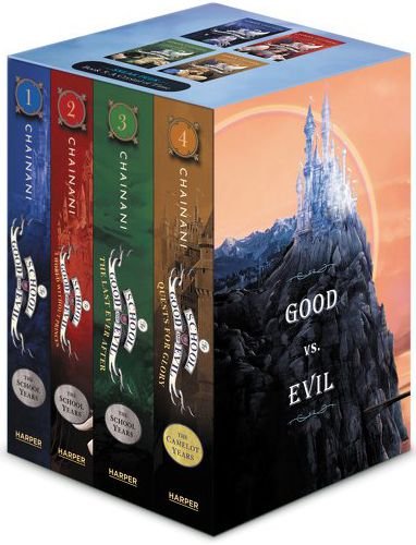 Cover for Soman Chainani · The School for Good and Evil Books 1-4 Paperback Box Set: Now a Netflix Originals Movie - School for Good and Evil (Pocketbok) (2018)