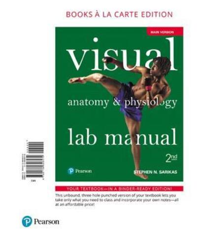 Cover for Stephen N. Sarikas · Visual Anatomy and Physiology Lab Manual, Main Version, Books a la Carte Edition (Book) (2017)