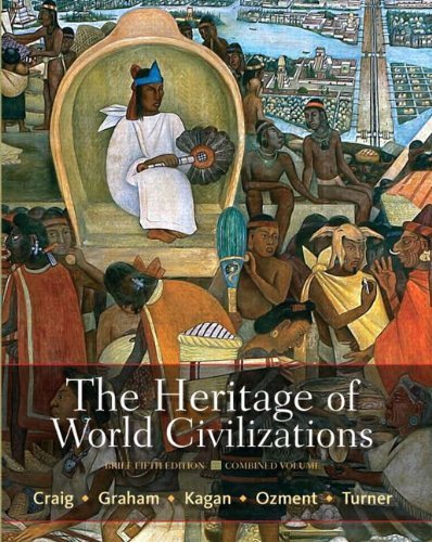 Cover for Craig · Heritage of World Civilizations, (Bok) (2011)