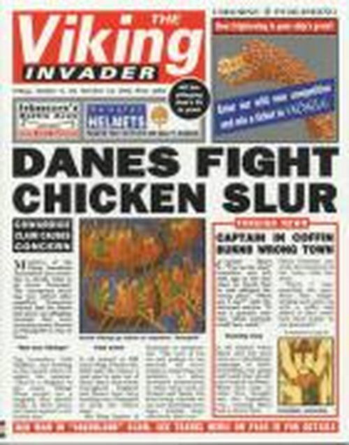 Viking Invader - Newspaper Histories - Fergus Fleming - Books - Usborne Publishing Ltd - 9780746029572 - March 1, 2000