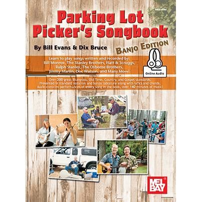 Cover for Dix Bruce · Parking Lot Picker's Songbook - Banjo (Spiral Book) (2015)