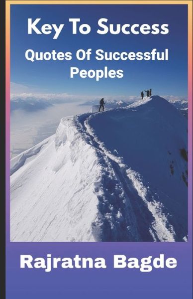 Cover for Rajratna Bagde · Key To Success (Paperback Book) (2019)