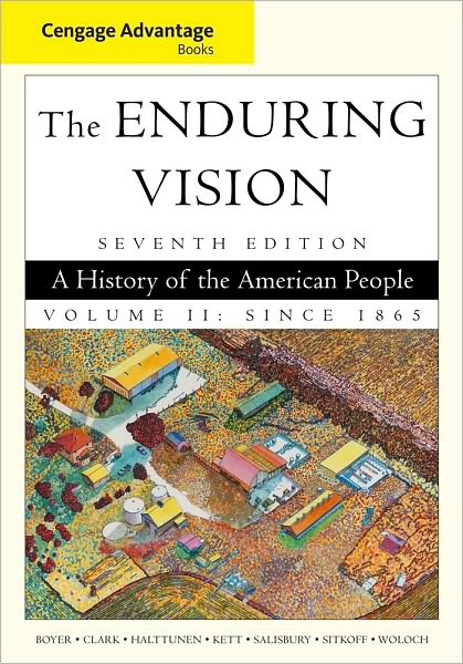 Cover for Paul Boyer · Cengage Advantage Books: The Enduring Vision, Volume II (Paperback Book) (2011)