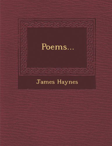 Cover for James Haynes · Poems... (Paperback Book) (2012)