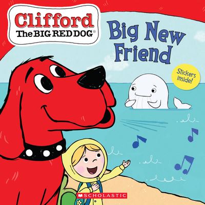 Big New Friend (Clifford the Big Red Dog Storybook) - Meredith Rusu - Books - Scholastic Inc. - 9781338672572 - February 2, 2021