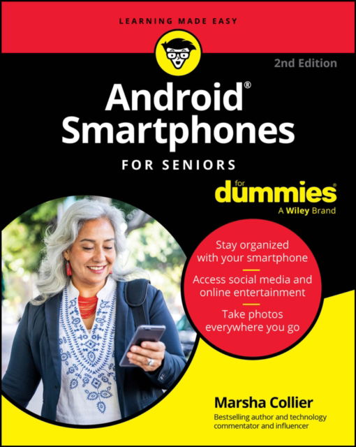 Cover for Marsha Collier · Android Smartphones For Seniors For Dummies (Paperback Book) (2024)