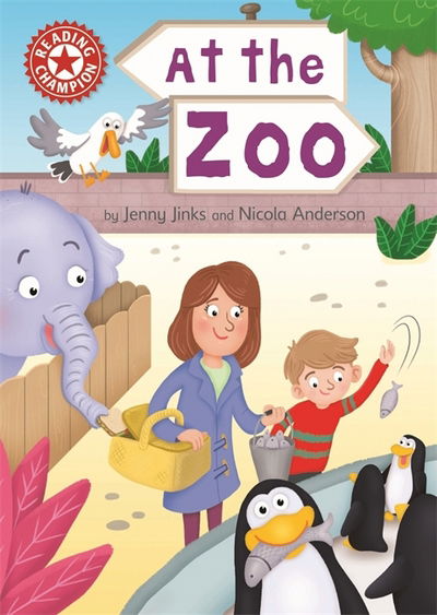 Cover for Jenny Jinks · At the Zoo: Independent Reading Red 2 - Reading Champion (Hardcover Book) [Illustrated edition] (2017)