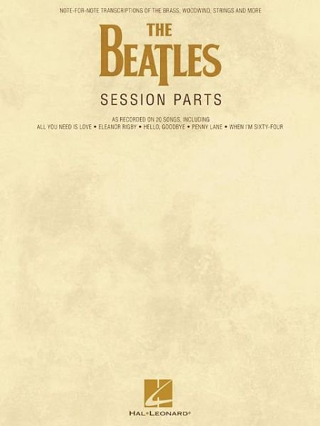 Cover for The Beatles · The Beatles: Session Parts (Paperback Bog) [Reprint edition] (2014)