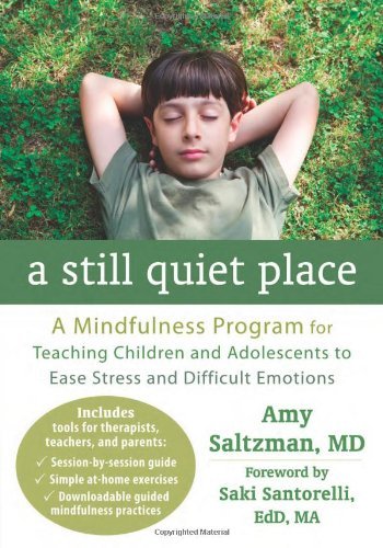 A Still Quiet Place: A Mindfulness Program for Teaching Children and Adolescents to Ease Stress and Difficult Emotions - Amy Saltzman - Books - New Harbinger Publications - 9781608827572 - April 1, 2014