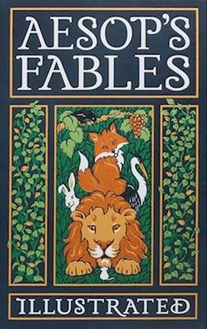 Cover for Aesop · Aesop's Fables Illustrated - Leather-bound Classics (Hardcover Book) (2025)