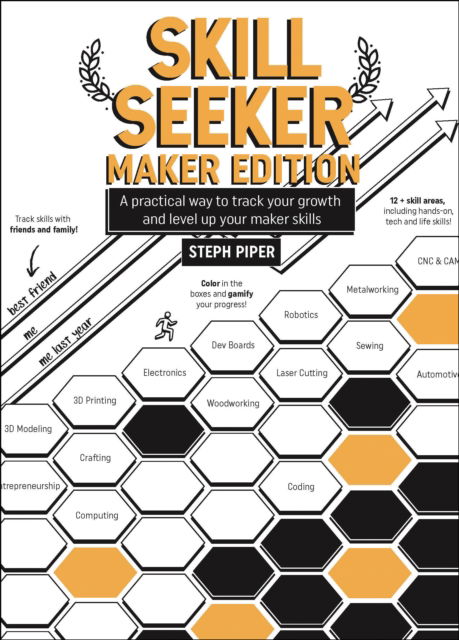 Skill Seeker - Maker Edition: A Practical Way to Track Your Growth and Level Up Your Maker Skills - Steph Piper - Książki - O'Reilly Media - 9781680458572 - 30 listopada 2024