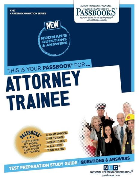 Cover for National Learning Corporation · Attorney Trainee (Paperback Book) (2018)