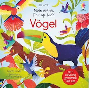 Mein erstes Pop-up-Buch: Vögel - Laura Cowan - Boeken - Usborne Verlag - 9781789416572 - 12 januari 2022