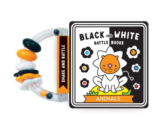 Cover for Animals - Black and White Rattle Books (Board book) (2024)