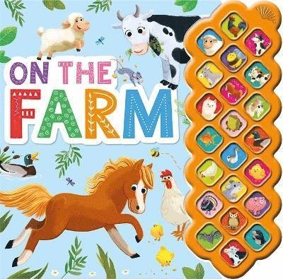Cover for Igloo Books · On the Farm - Shiny Sounds (Board book) (2024)