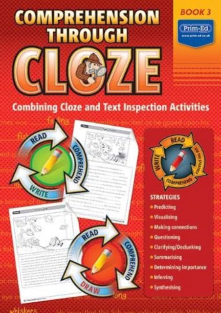 Cover for Prim-Ed Publishing · Comprehension Through Cloze Book 3: Combining Cloze and Text Inspection Activities - Comprehension Through Cloze (Bog) (2020)