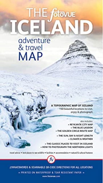 Cover for James Rushforth · The fotoVUE Iceland Adventure and Travel Map (Kartor) (2021)