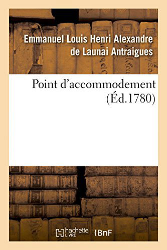 Cover for Antraigues-e · Point D'accommodement (Paperback Book) [French edition] (2014)