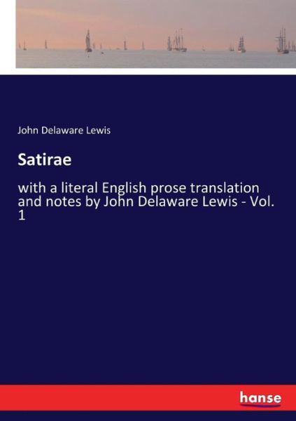 Satirae - Lewis - Livres -  - 9783337367572 - 26 octobre 2017